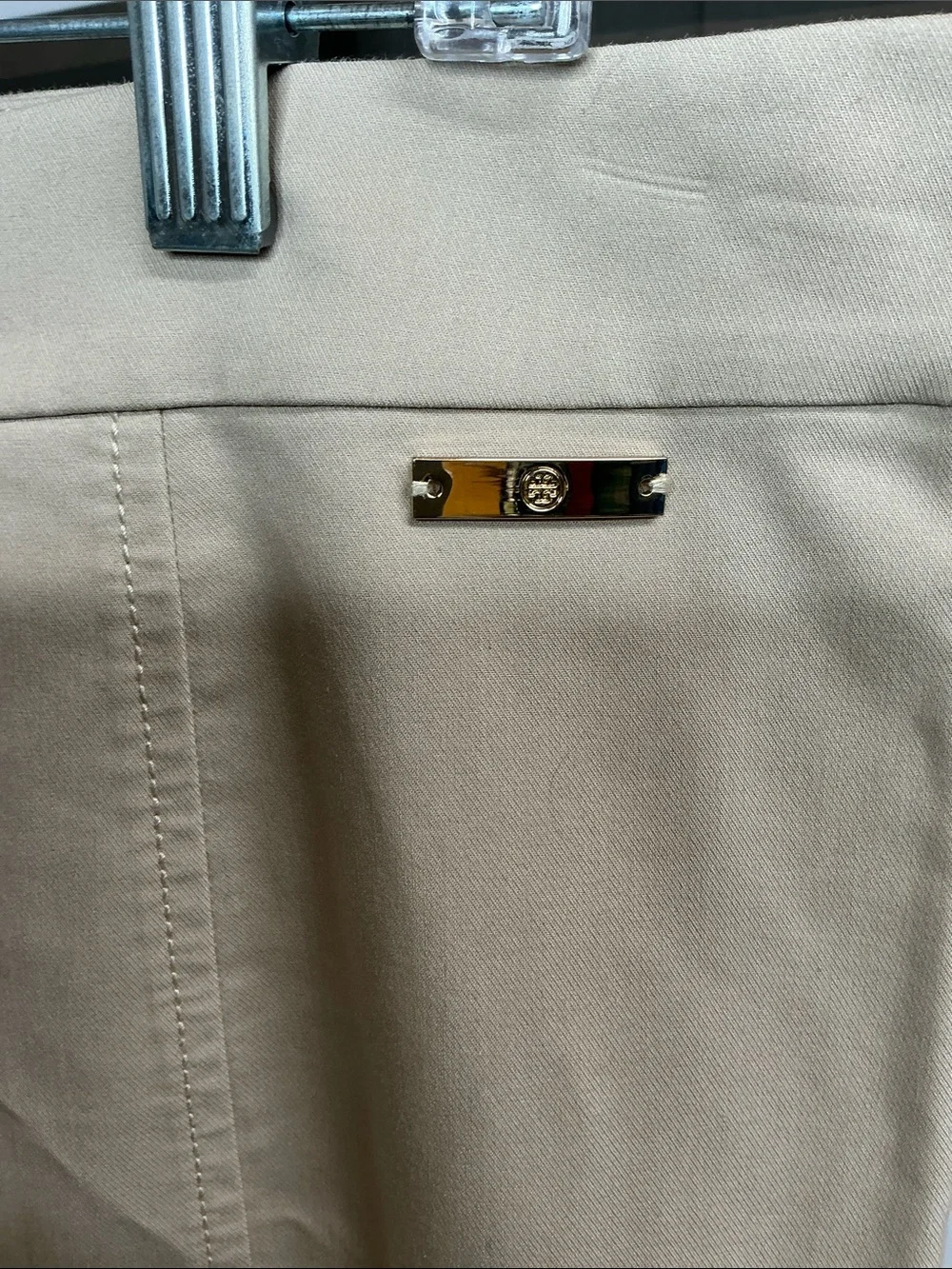 Tory Burch Ladies sz 10 chinos khakis pants #2335